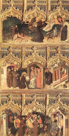 Master Francke Scenes from the Life of St Francis oil painting image